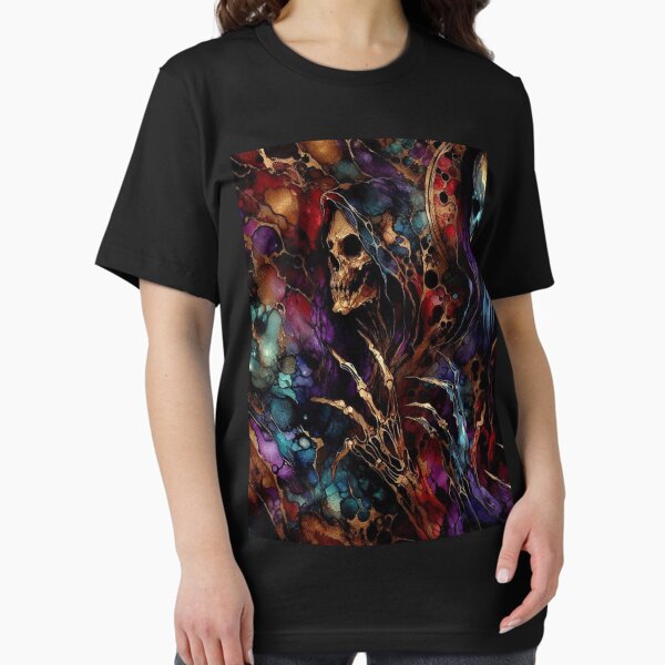 Item preview, Dark Colorful Reaper Art designed and sold by TheDarkWardrobe.