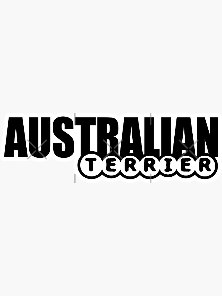 Thumbnail 3 of 3, Sticker, Australian Terrier For Australian Terrier Lovers & Australian Terrier Owners designed and sold by K9ish.
