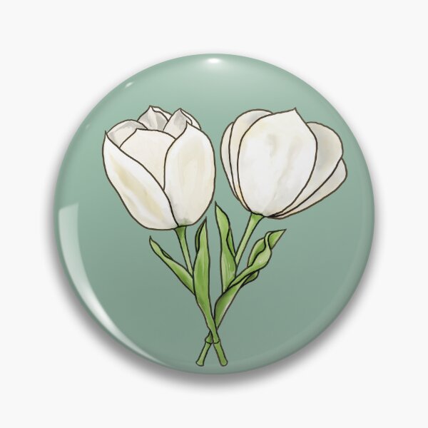 Item preview, Tulips / white designed and sold by mangopuffstudio.