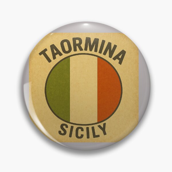 Item preview, Vintage Taormina Sicily Travel Poster, Italian Flag designed and sold by Right-UR.