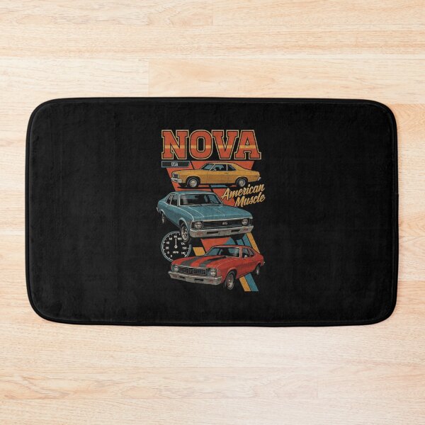 Item preview, Chevy Nova American Muscle Retro – Classic 1970s Style Car Art  designed and sold by TheArtOfCar.