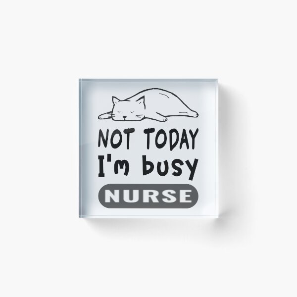 Item preview, Not Today (sarcastic) designed and sold by DNC1134.