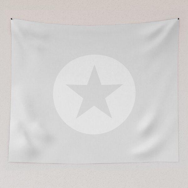 Item preview, Star Circle / GRAY ON WHITE designed and sold by StudioDestruct.