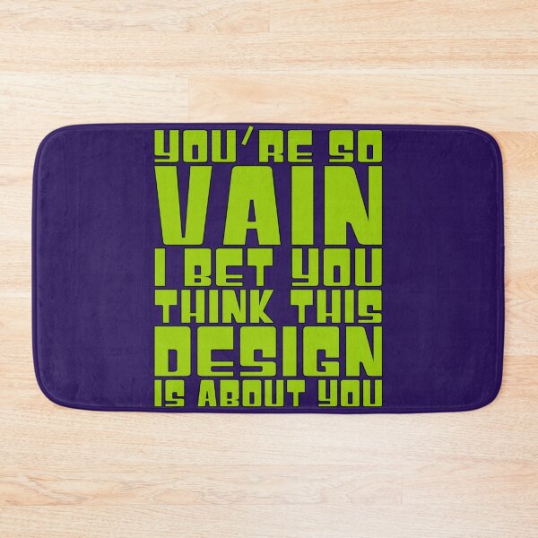 Item preview, So Vain designed and sold by IKDG.