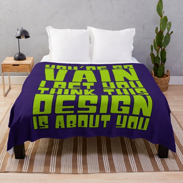 Item preview, So Vain designed and sold by IKDG.