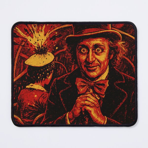 Item preview, Wonka’s Wettest Ride – Horror Poster Print designed and sold by Wonkas-Factory.