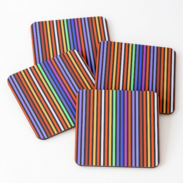 Item preview, Bright Colored Stripe Pattern designed and sold by muskitt.