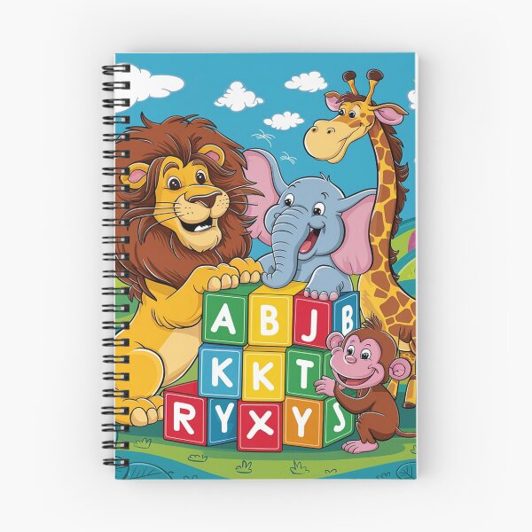 Item preview, Colorful Animal Alphabet Scene designed and sold by AnimalAirtistry.