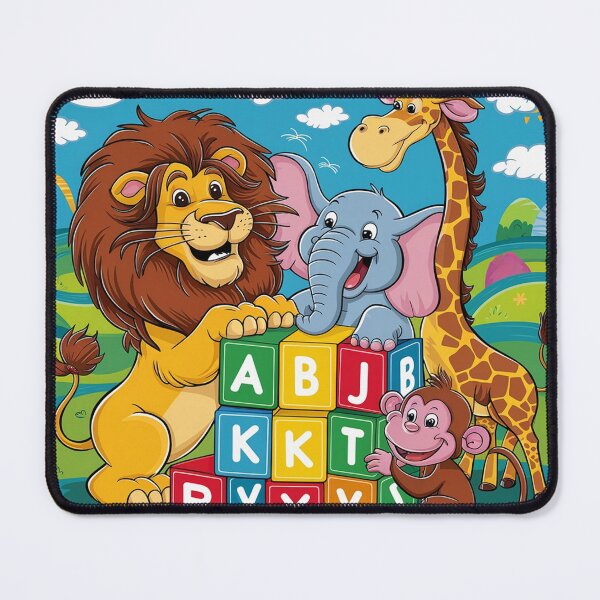 Item preview, Colorful Animal Alphabet Scene designed and sold by AnimalAirtistry.