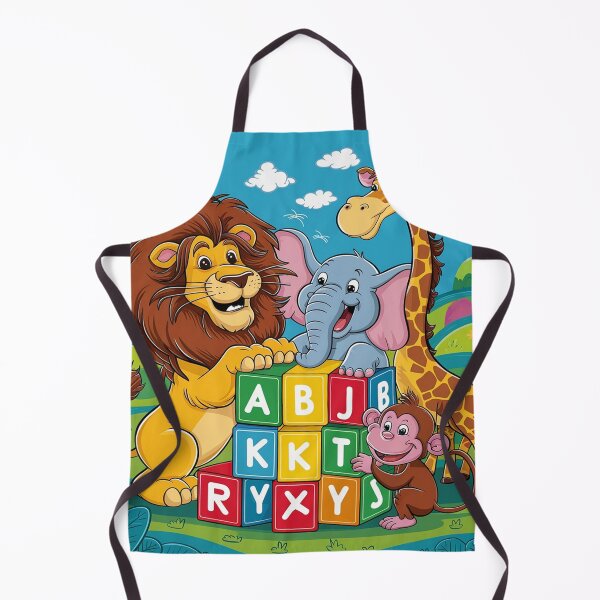Item preview, Colorful Animal Alphabet Scene designed and sold by AnimalAirtistry.