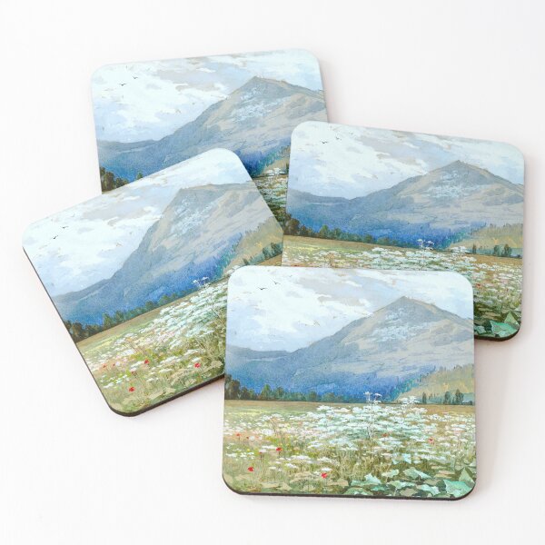 Item preview, Mountains in Spring designed and sold by 19th Century in Color.
