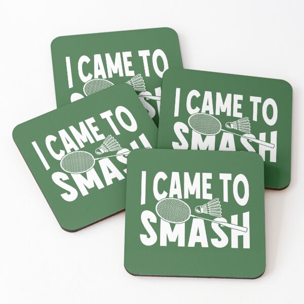 Item preview, I Came To Smash Badminton  designed and sold by AdventureTee.