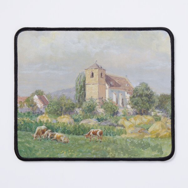 Item preview, Small Church in the German Countryside designed and sold by 19th Century in Color.