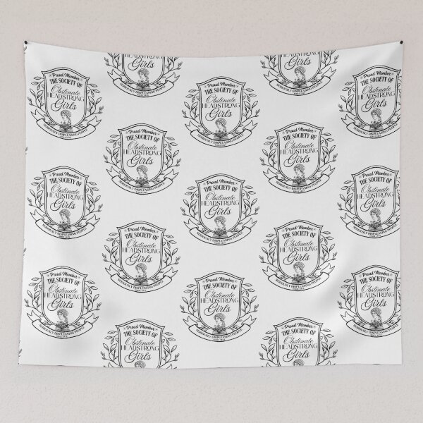 Item preview, Society of Obstinate Headstrong Girls (in Black) designed and sold by Nicola Delacoeur.