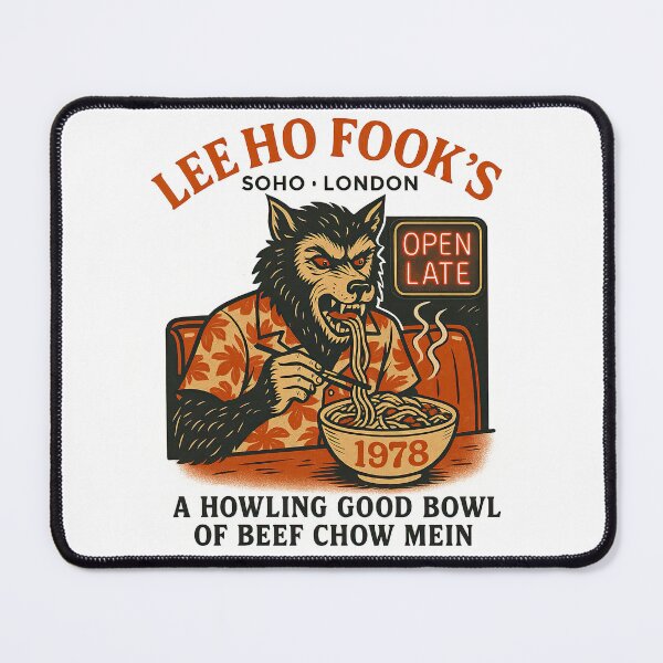 Item preview, Lee Ho Fook’s 1978 Werewolf | Soho London Chow Mein Retro Design designed and sold by Kybruno's Creations.