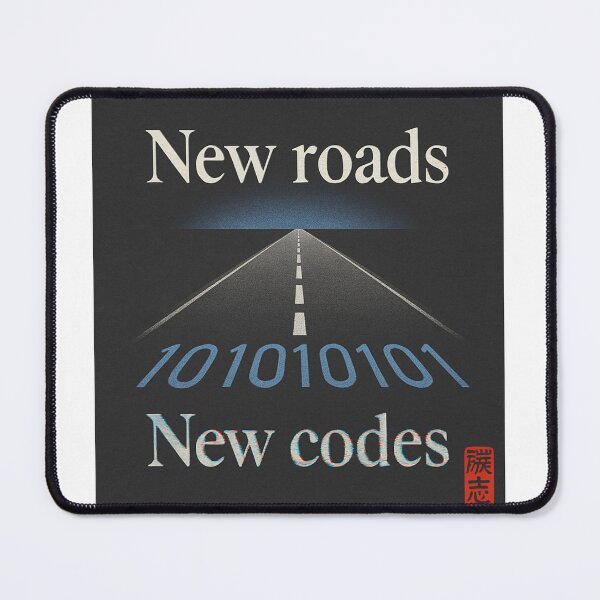 Item preview, New roads demand new codes. This glitch-style street tee blends techwear aesthetics with bold futurecore energy — perfect for coders, creators, and explorers designed and sold by 50ファイターJP.