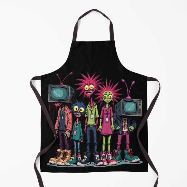 Item preview, The Staticz | Vibrant Retro-Futuristic Character Design | Psychedelic and Retrofuturistic Character Illustration designed and sold by Yanellpc.