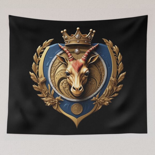 Item preview, ANTELOPE SHIELD (BLACK) designed and sold by Marlon Oseguera.