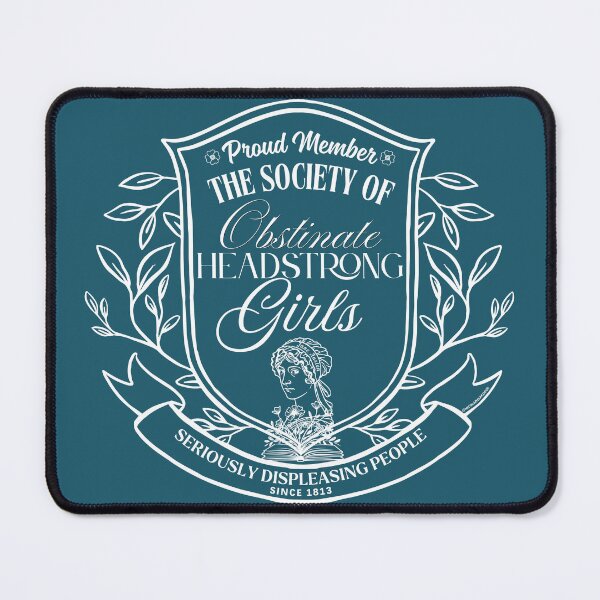 Item preview, Society of Obstinate Headstrong Girls (in White) designed and sold by Nicola Delacoeur.