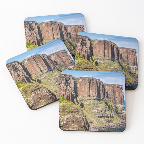 Item preview, Kilt Rock basalt cliff and ocean on summers day designed and sold by Images by Chris de Blank.