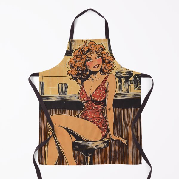 Item preview, Sippin’ Pretty – Retro Bar Beauty Print designed and sold by SteadyRolling.