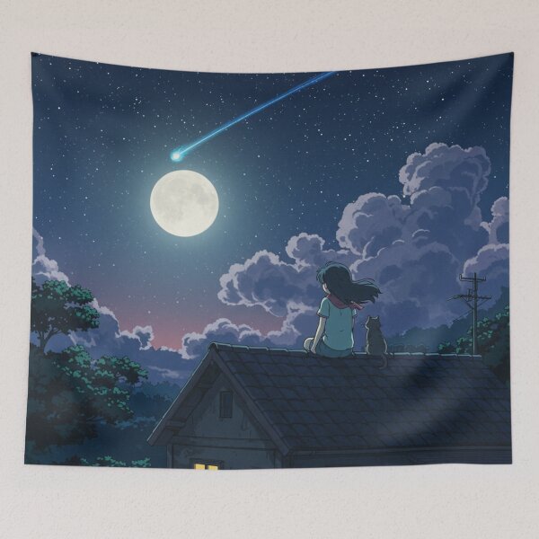 Item preview, Stargazing from the Roof designed and sold by JonelleTshirts.