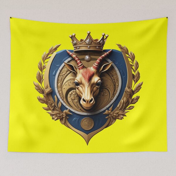 Item preview, ANTELOPE SHIELD (#FFFF00) designed and sold by Marlon Oseguera.