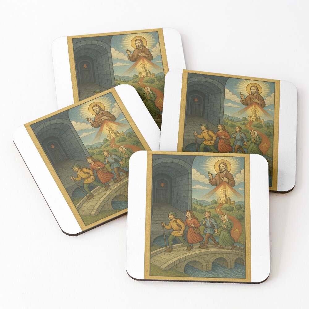 Item preview, Coasters (Set of 4) designed and sold by SimplePeace.