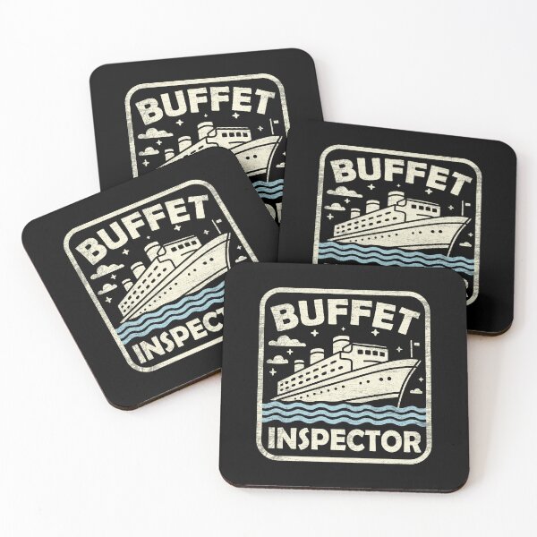 Item preview, Buffet Inspector Funny Cruise designed and sold by NQArtist.