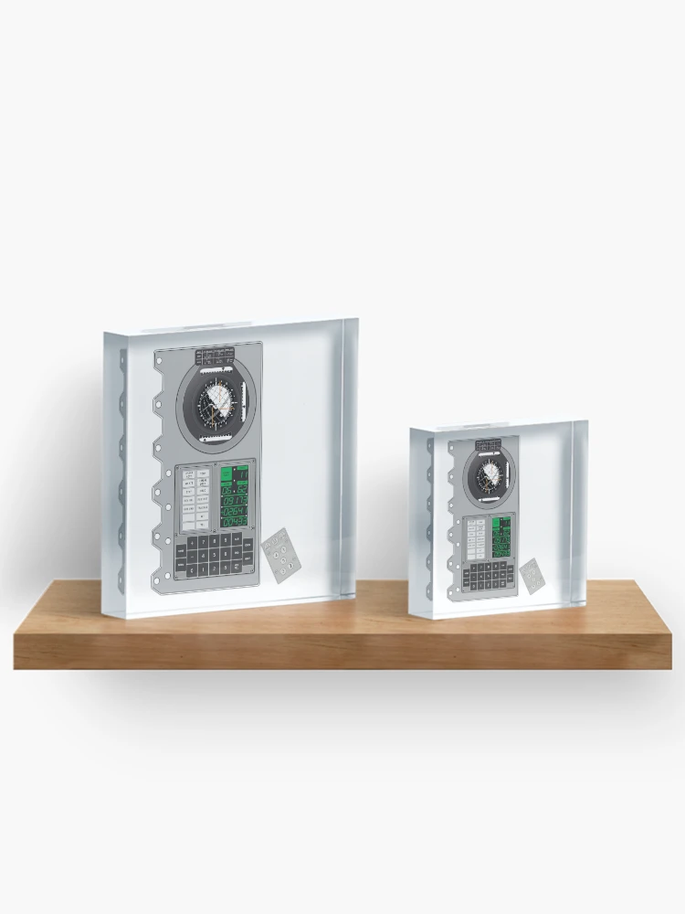 Thumbnail 3 of 5, Acrylic Block, Apollo Command Module Instruments designed and sold by Astro3antica.