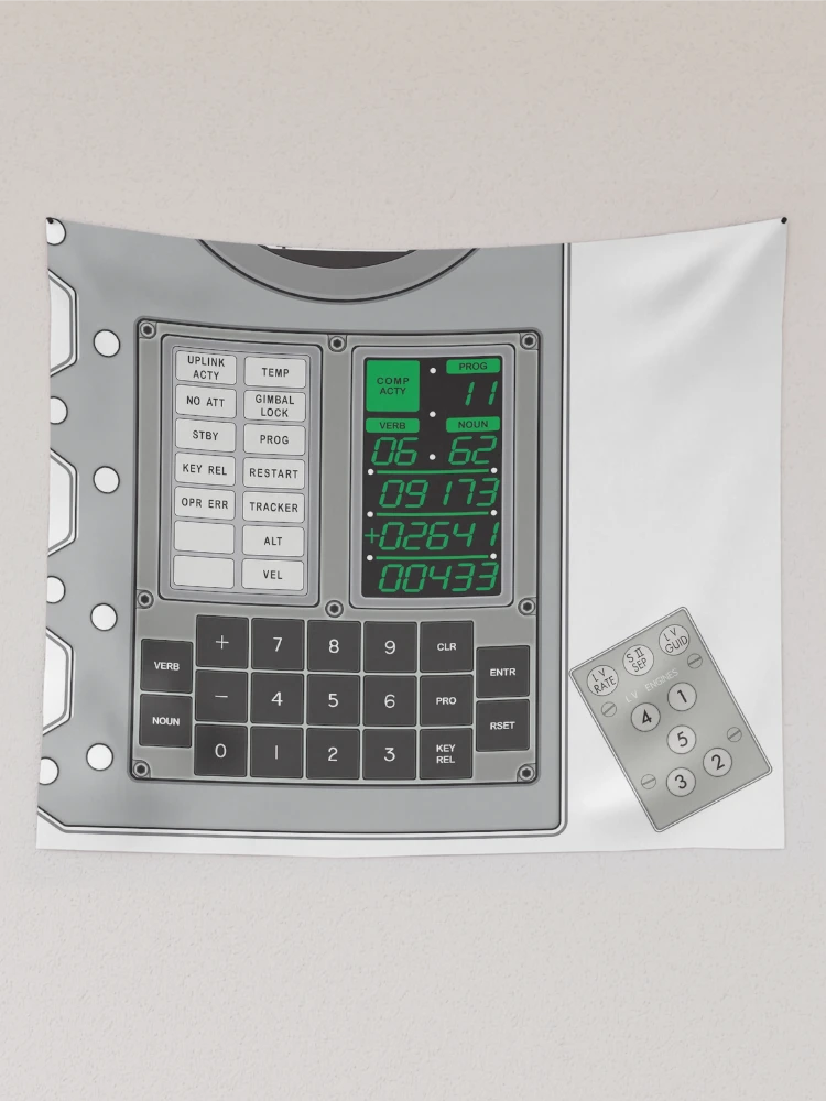 Thumbnail 2 of 3, Tapestry, Apollo Command Module Instruments designed and sold by Astro3antica.