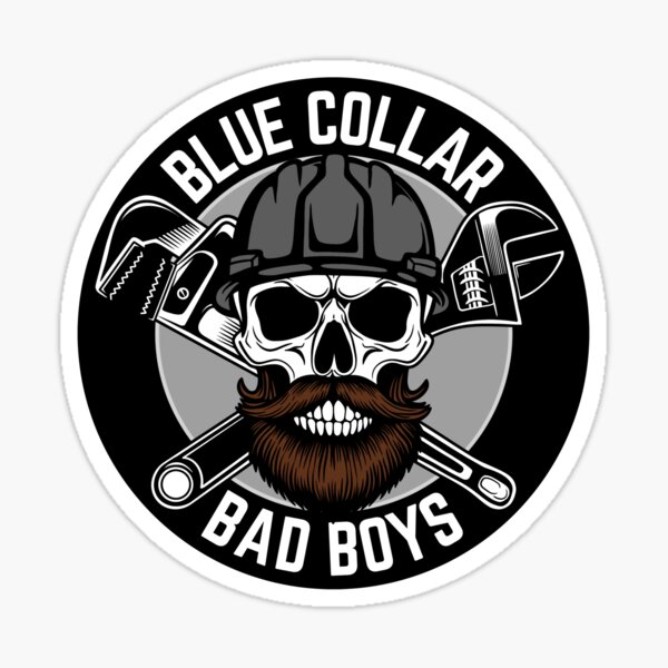 Item preview, Blue Collar Bad Boys designed and sold by OakTreeCreations.