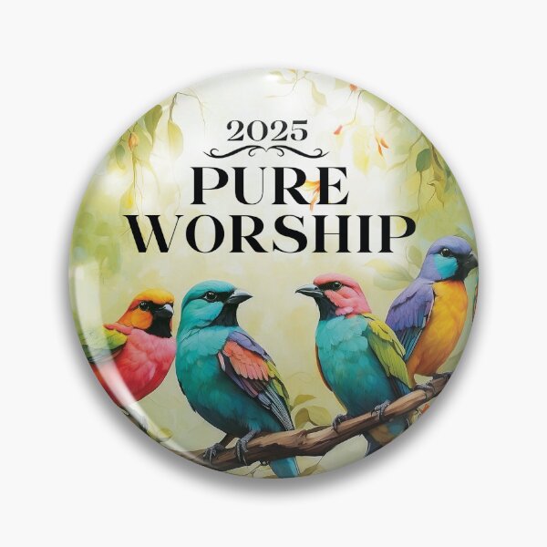 Item preview, Pure Worship 2025 Convention Of Jehovah's Witnesses for Pioneers JW Baptism Gifts  designed and sold by stickersworld31.