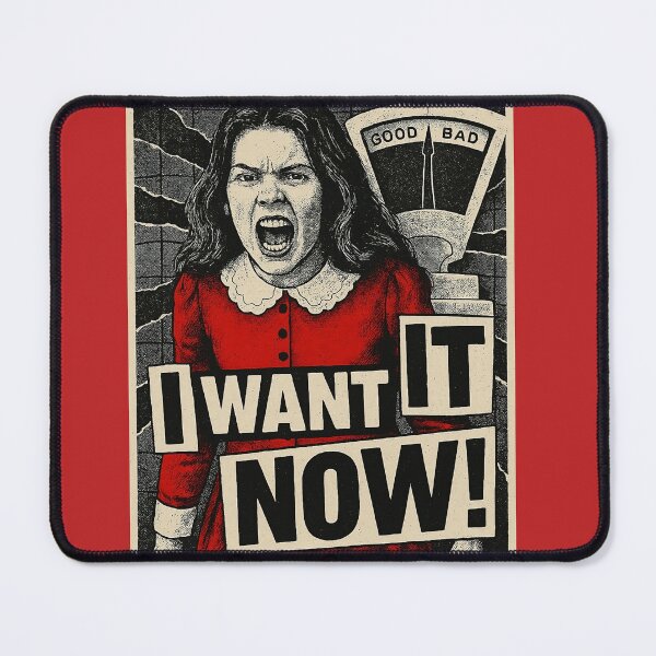 Item preview, I WANT IT NOW! – Veruca Salt Punk Zine Print designed and sold by Wonkas-Factory.