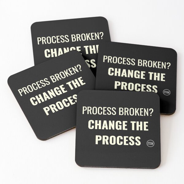 Item preview, Process Broken? Change the Process designed and sold by Writerly Musings.