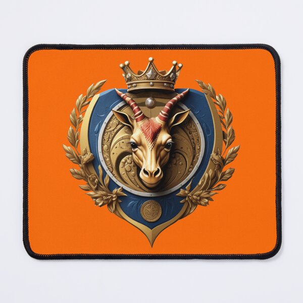 Item preview, ANTELOPE SHIELD (#FF6600) designed and sold by Marlon Oseguera.