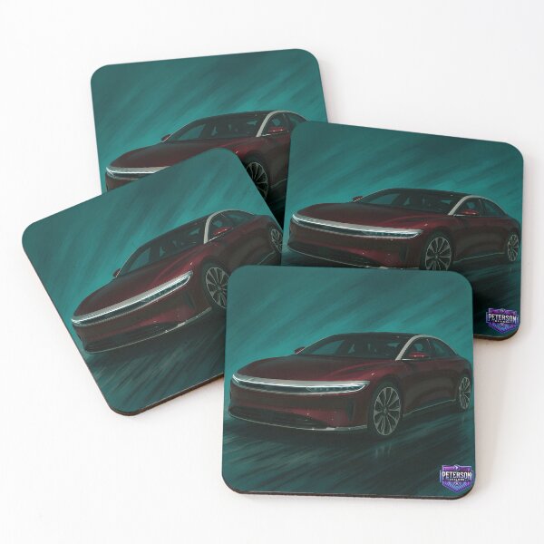 Item preview, Lucid Air EV Fanart (Burgundy) designed and sold by Peterson Designs.