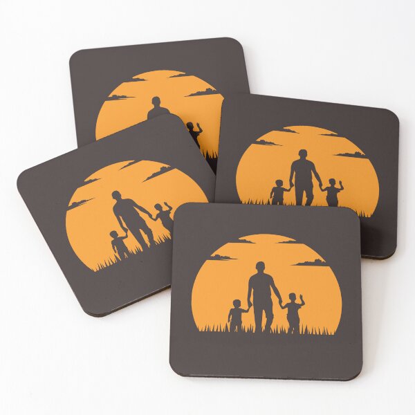 Item preview, Father And Son Retro Sunset designed and sold by TheCatmeow2000.
