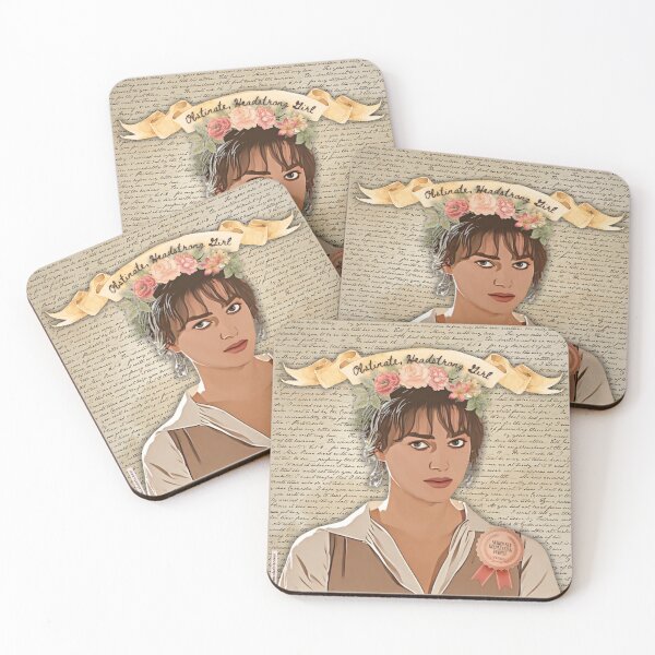 Item preview, Jane Austen Fan Art: Obstinate Headstrong Girl designed and sold by Nicola Delacoeur.