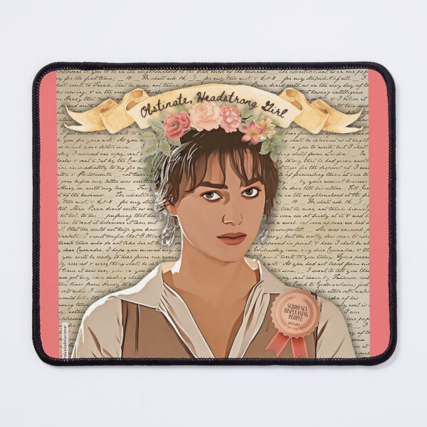 Item preview, Jane Austen Fan Art: Obstinate Headstrong Girl designed and sold by Nicola Delacoeur.