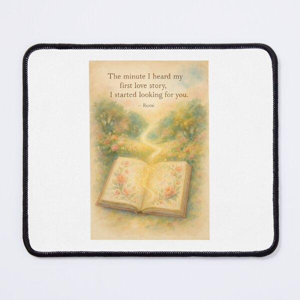 Item preview, Rumi Love Story Magical Book Art designed and sold by soulalchemist25.