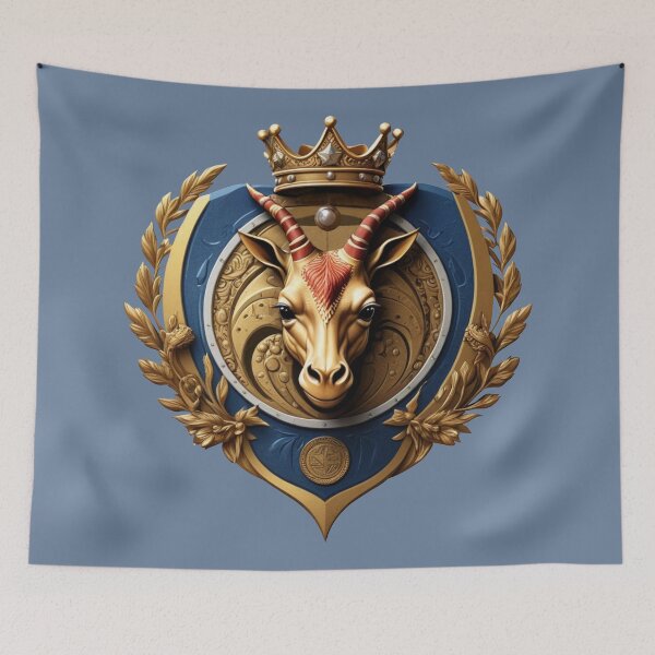 Item preview, ANTELOPE SHIELD (#6B809B) designed and sold by Marlon Oseguera.