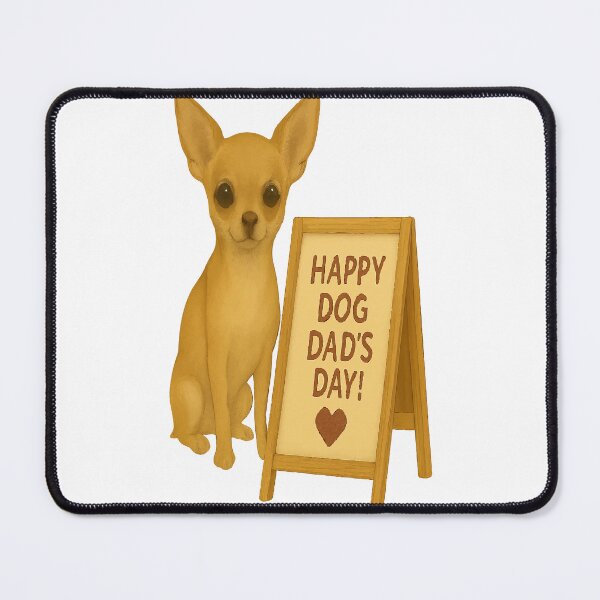 Item preview, Tiny Protector: Chihuahua Dog Dad Tribute designed and sold by AbstractAnom.