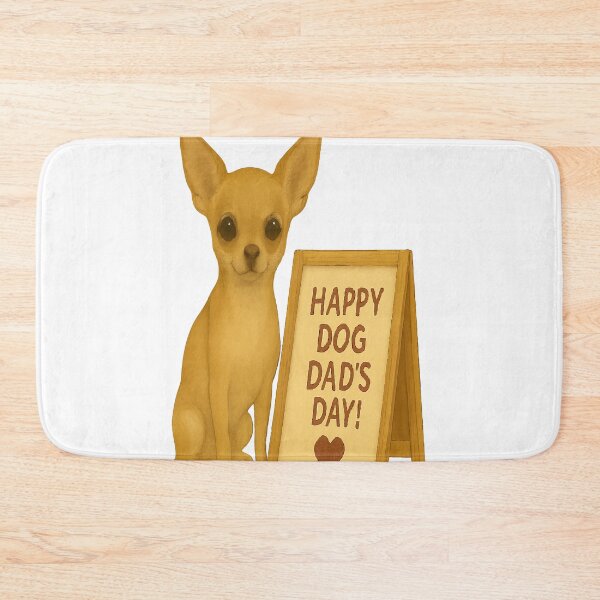 Item preview, Tiny Protector: Chihuahua Dog Dad Tribute designed and sold by AbstractAnom.