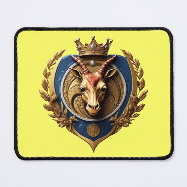 Item preview, ANTELOPE SHIELD (#FFFF66) designed and sold by Marlon Oseguera.