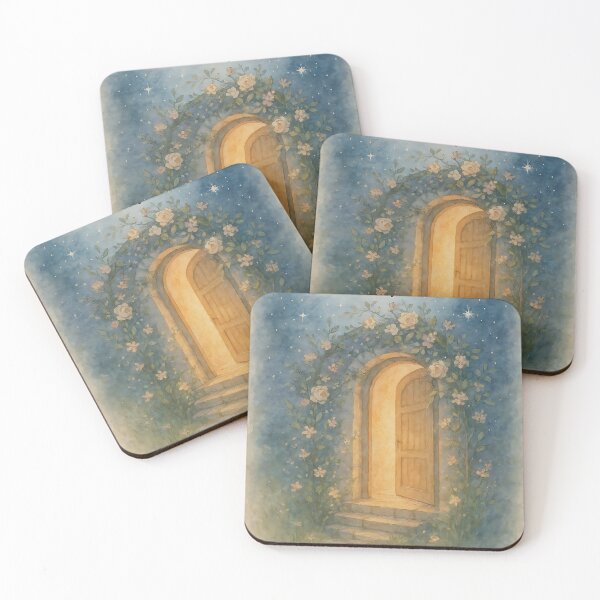 Item preview, Open Door Rumi Welcome Quote Art designed and sold by soulalchemist25.
