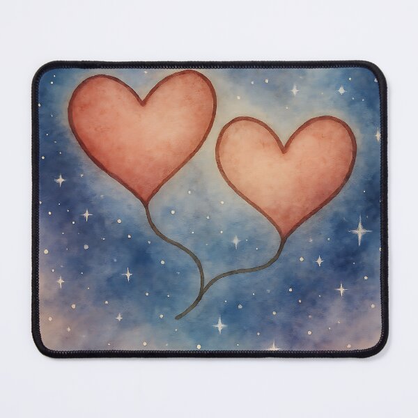 Item preview, Twin Hearts Rumi Soulmate Art designed and sold by soulalchemist25.