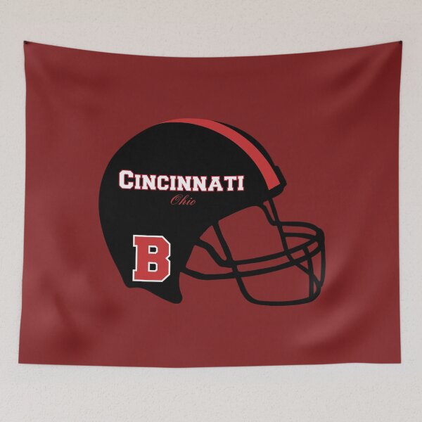 Item preview, Cincinnati Ohio Football Helmet Logo  designed and sold by Lartheviking.