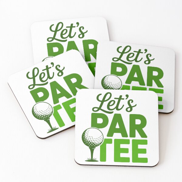 Item preview, Let's Par Tee Golf Pun designed and sold by theartfulaspie.