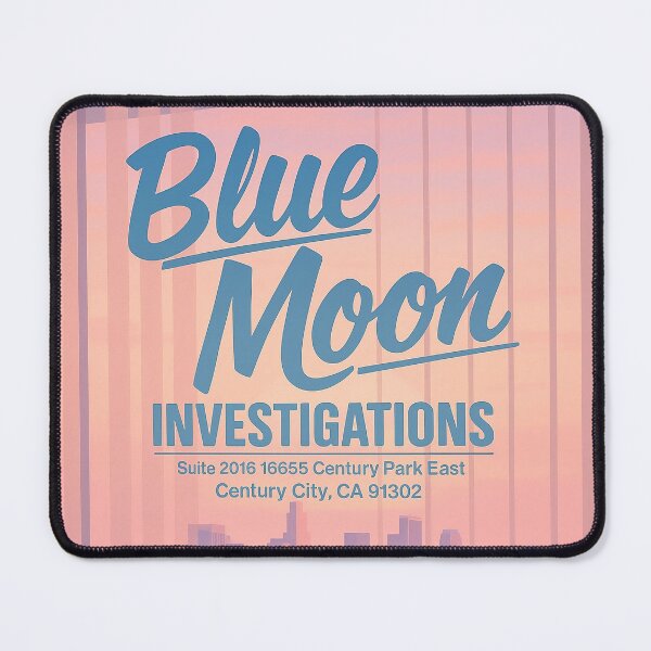 Item preview, Blue Moon Investigations Window LA designed and sold by MoonPod2016.